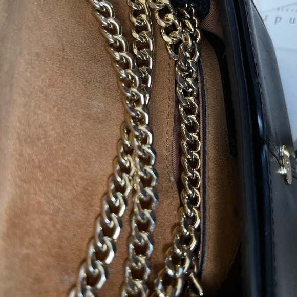 Sandro black chain shoulder bag - Picture 4 of 5